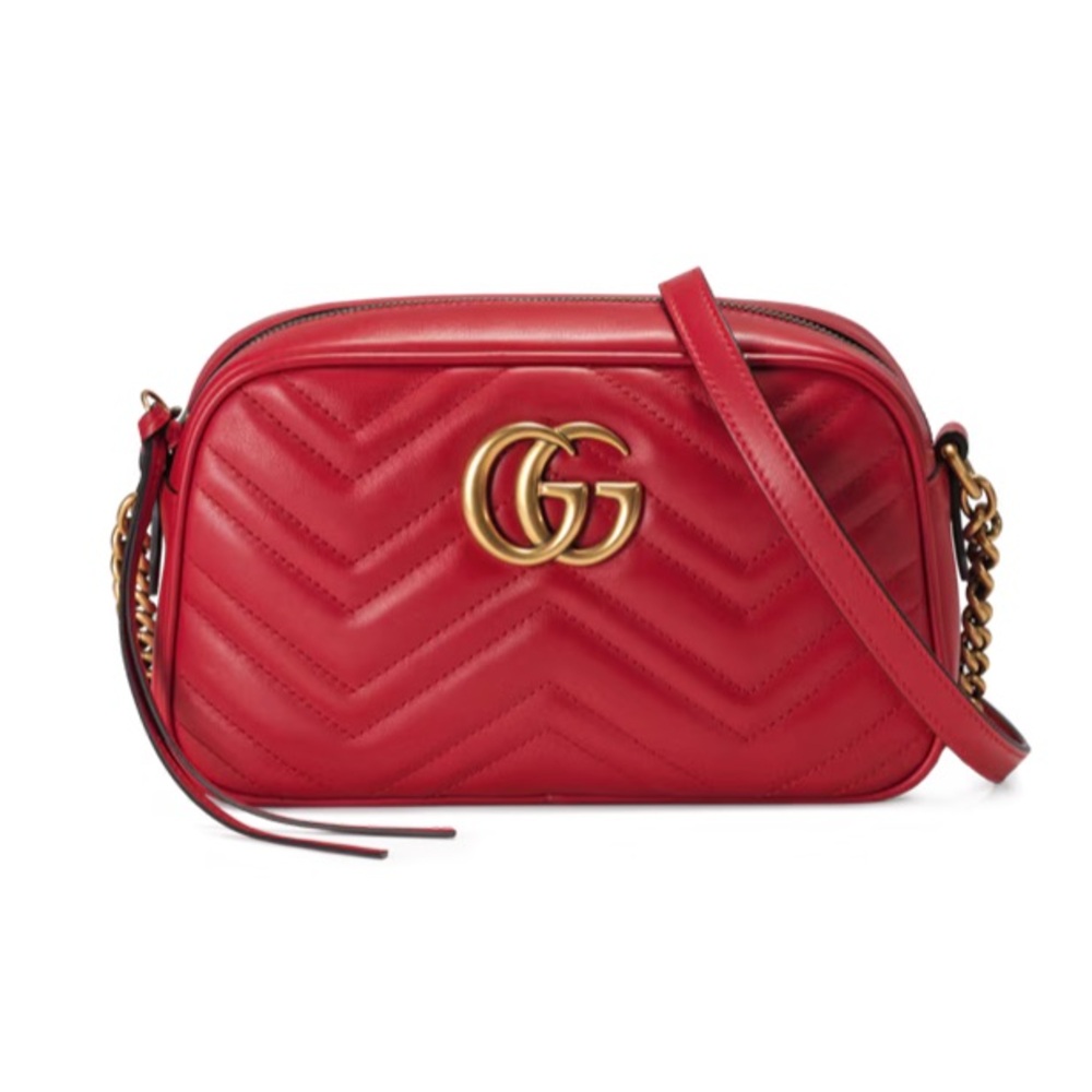 Gucci GG Marmont Small Matelasse Shoulder Bag